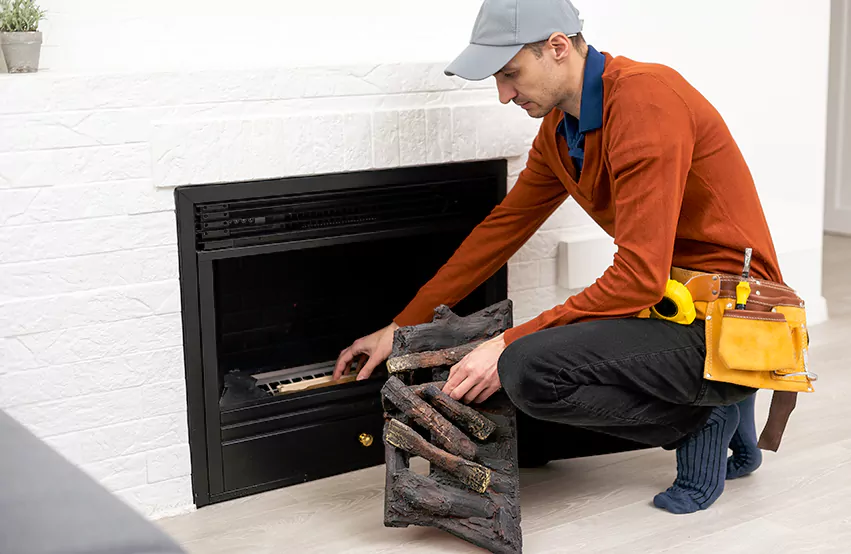 Wood Fireplace Repair in Dickinson, TX